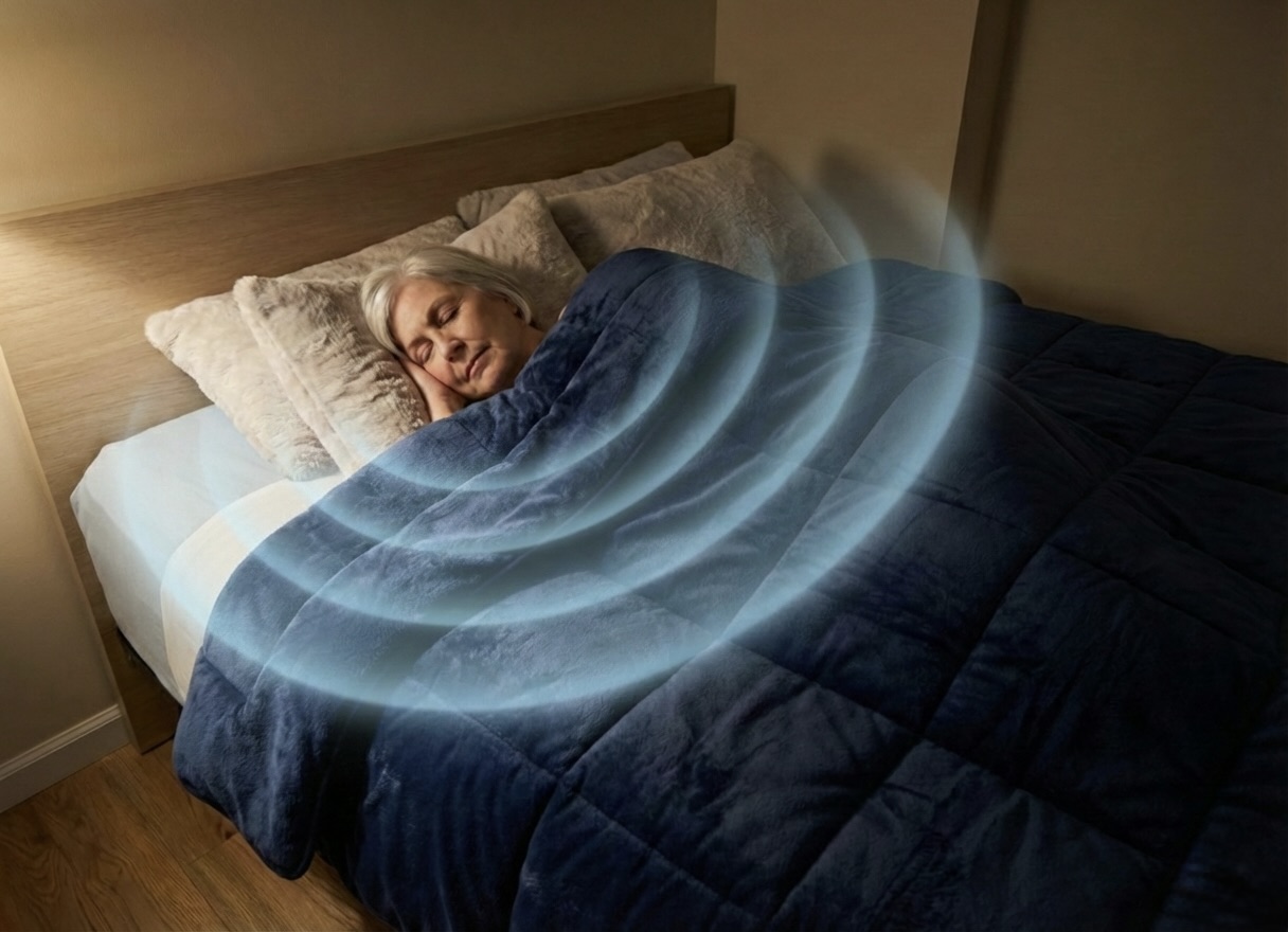 SensVita passive in-bed monitoring — no skin contact required